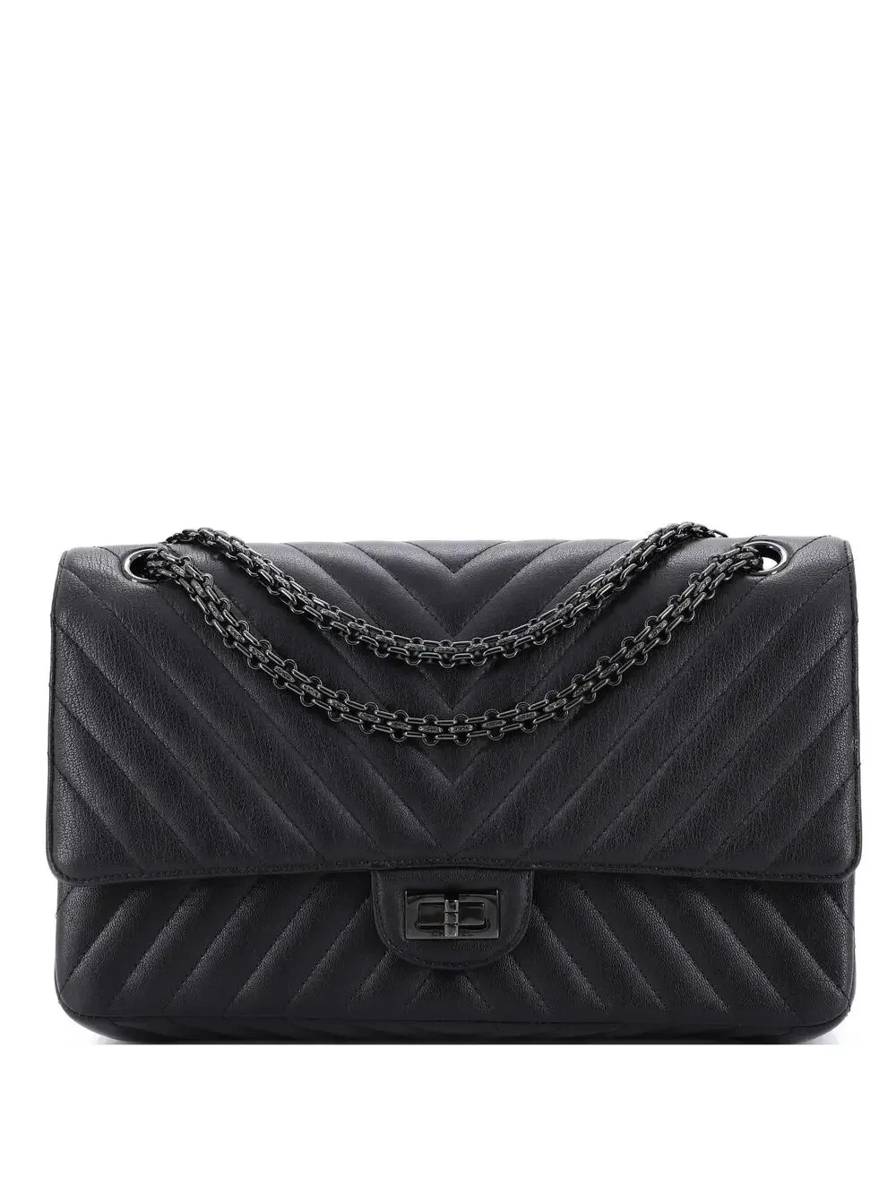 Chanel So Black Reissue 2.55 Flap Bag #238226C49B